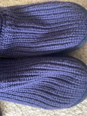 Knit Purple Slipper Ugg Boots